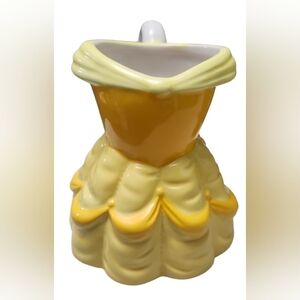 Disney Galerie Belle Yellow Dress Body Form Mug Beauty and the Beast HTF Rare